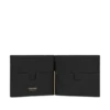 Small Grain Leather Money Clip Wallet