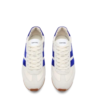 Smooth Leather and Suede Mick Sneaker