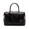 Smooth Leather Side Buckle Holdall
