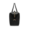 Smooth Leather Side Buckle Holdall