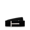 Smooth Leather T Belt