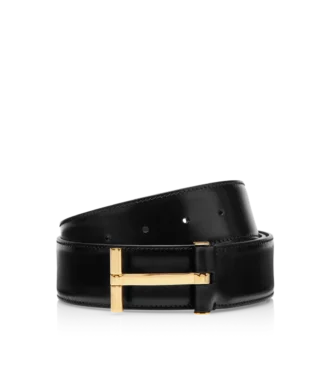 Smooth Leather T Belt