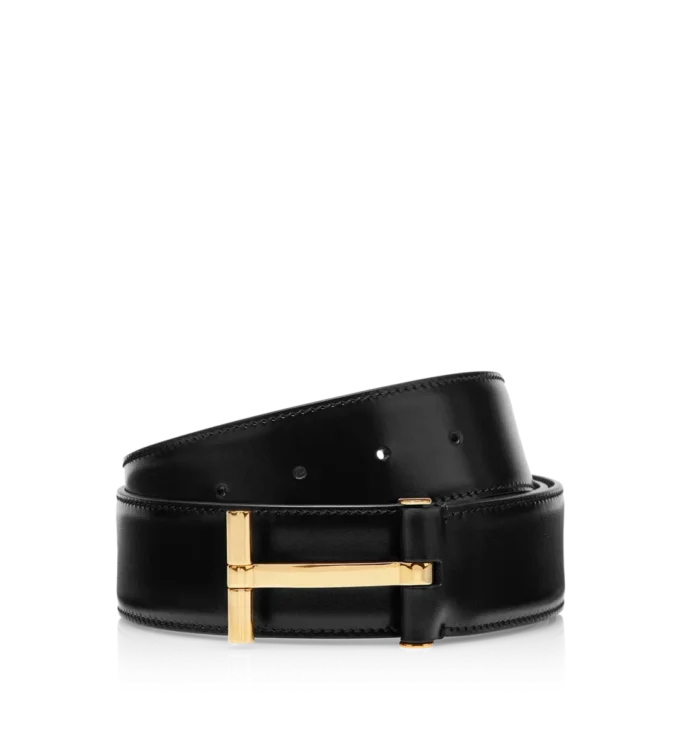 Smooth Leather T Belt