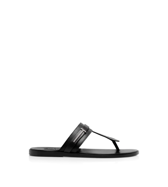 Smooth Leather T-Sandal Smooth Leather T-Sandal