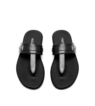 Smooth Leather T-Sandal Smooth Leather T-Sandal