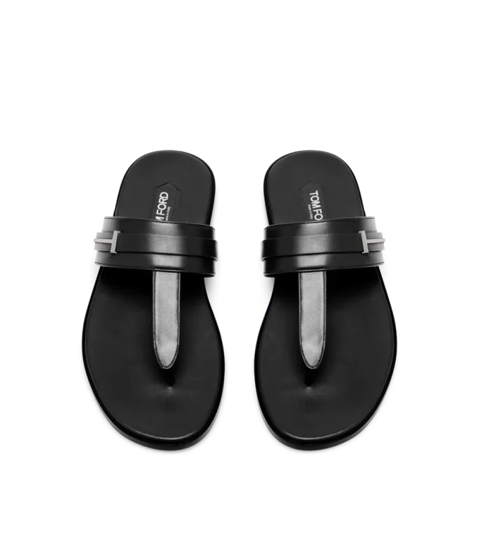 Smooth Leather T-Sandal Smooth Leather T-Sandal