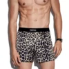 Snow Leopard Silk Boxers