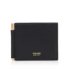 Soft Grain Leather Money Clip Wallet