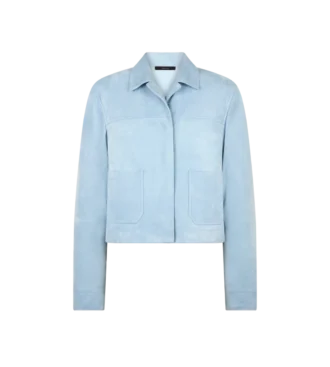 Soft Lamb Suede Overshirt Jacket Soft Lamb Suede Overshirt Jacket