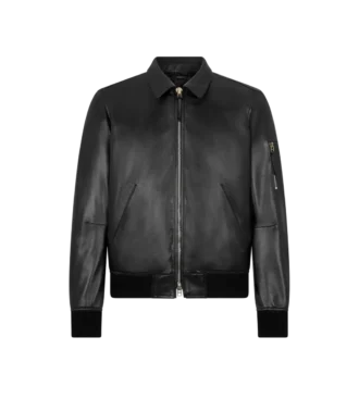 Soft Nappa Plonge Collar Blouson