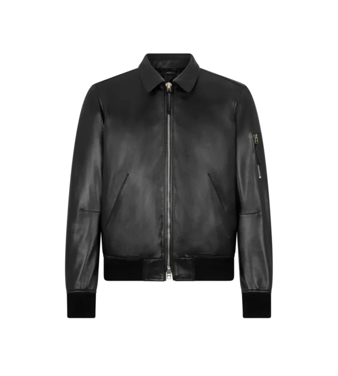 Soft Nappa Plonge Collar Blouson