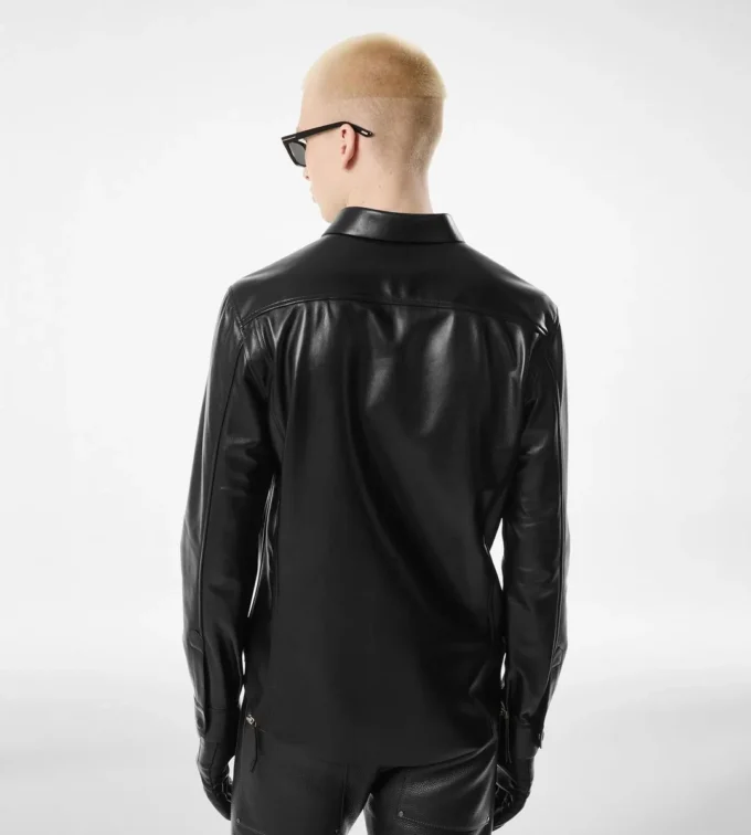 Soft Nappa Plonge Shirt