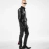 Grain Leather Biker Pant