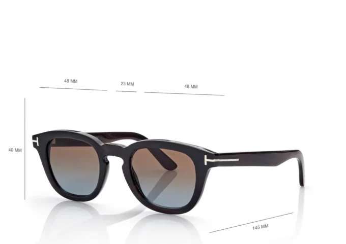 Soft Round Horn Sunglasses