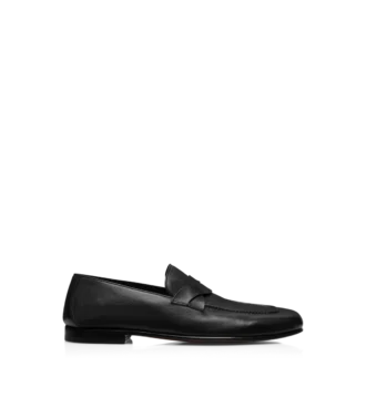 Soft Supple Leather Gigi Twisted Band Loafer