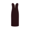 Strapless Velvet Cocktail Dress Strapless Velvet Cocktail Dress