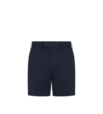 Stretch Cotton Twill Tailored Shorts