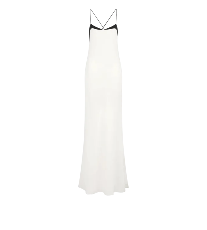 Stretch Silk Camisole Evening Dress