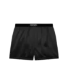 Stretch Silk Satin Boxer Shorts