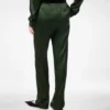 Stretch Silk Satin Pj Pants