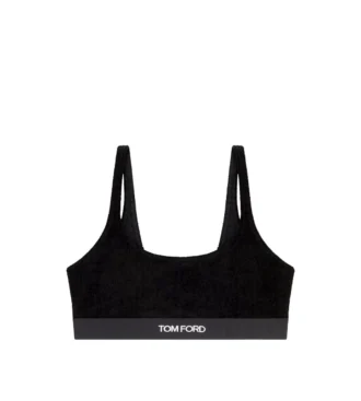 Stretch Velvet Bralette