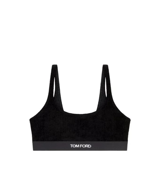 Stretch Velvet Bralette