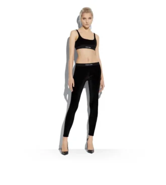 Stretch Velvet Bralette