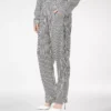 Striped Silk Pj Pants with Piping Striped Silk Pj Pants with Piping
