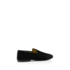 Striped Velvet Steven Slipper