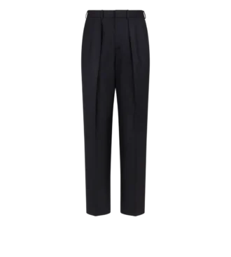 Subtle Pinstripe Double Pleat Pant Subtle Pinstripe Double Pleat Pant