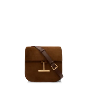 Suede and Leather Tara Mini Crossbody