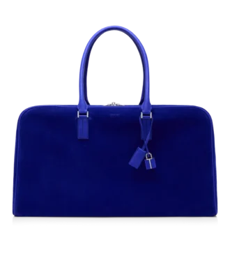 Suede Bowling Bag
