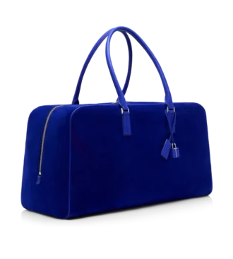 Suede Bowling Bag