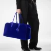 Suede Bowling Bag Suede Bowling Bag
