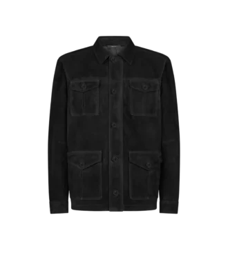 Suede Four Pocket Jacket