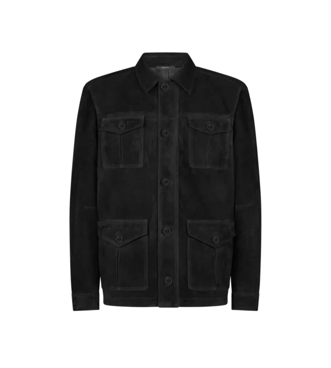 Suede Four Pocket Jacket