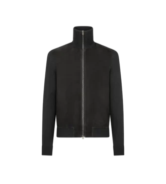 Suede Front Merino Full Zip Suede Front Merino Full Zip