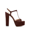 Suede Leather Angelina Platform Sandal