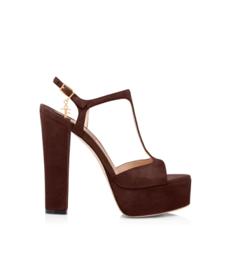 Suede Leather Angelina Platform Sandal