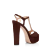 Suede Leather Angelina Platform Sandal