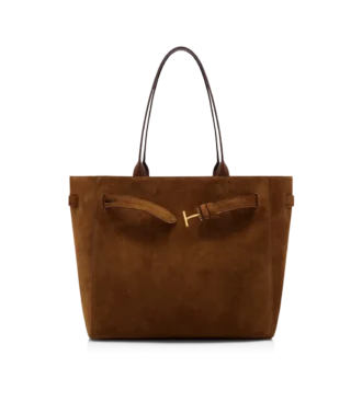 Suede Leather Audrey Medium Tote