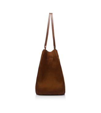 Suede Leather Audrey Medium Tote