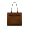 Suede Leather Audrey Medium Tote Suede Leather Audrey Medium Tote