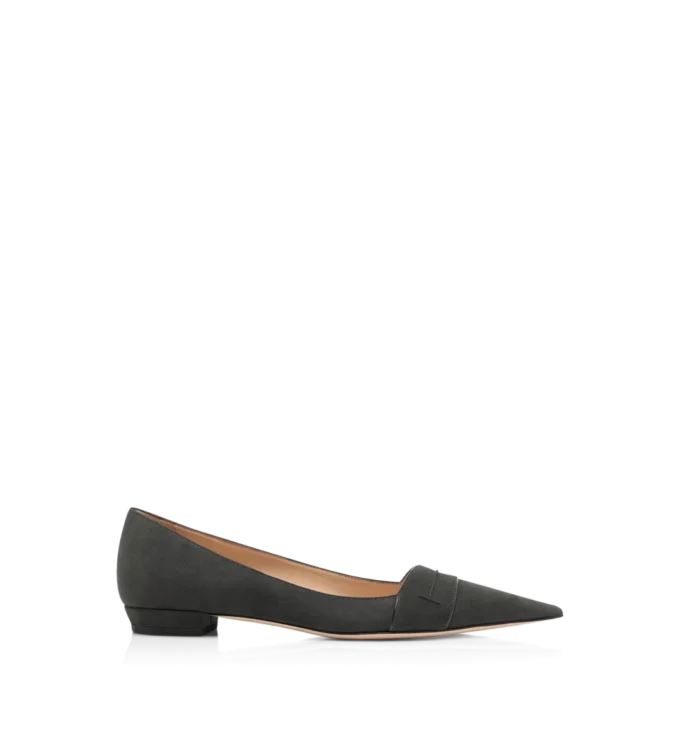 Suede Leather Eva Ballerina Suede Leather Eva Ballerina