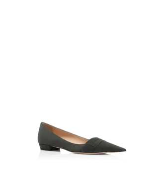 Suede Leather Eva Ballerina