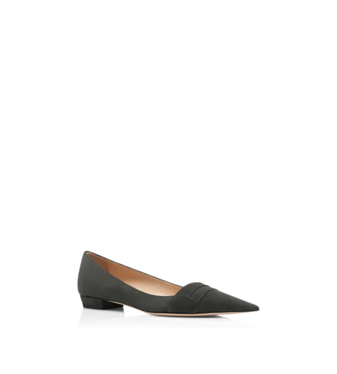 Suede Leather Eva Ballerina Suede Leather Eva Ballerina