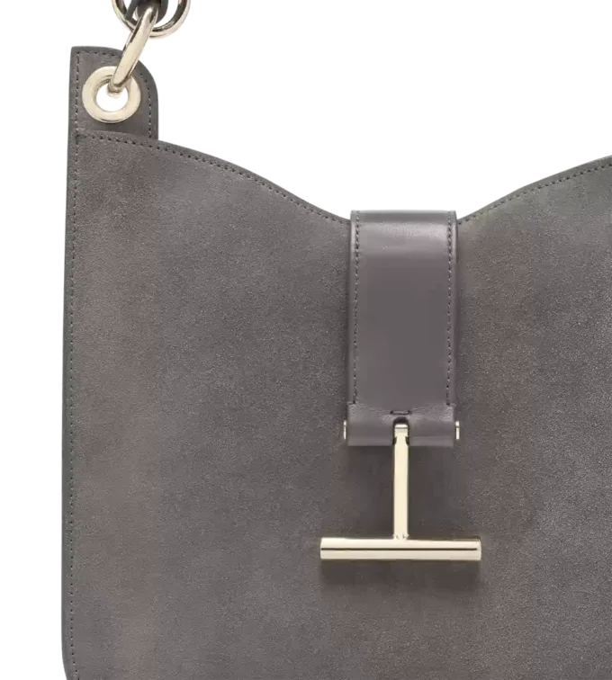 Suede Leather Tara Small Crossbody