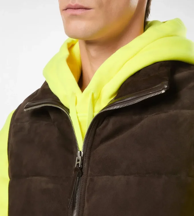 Suede Light-Fill Gilet