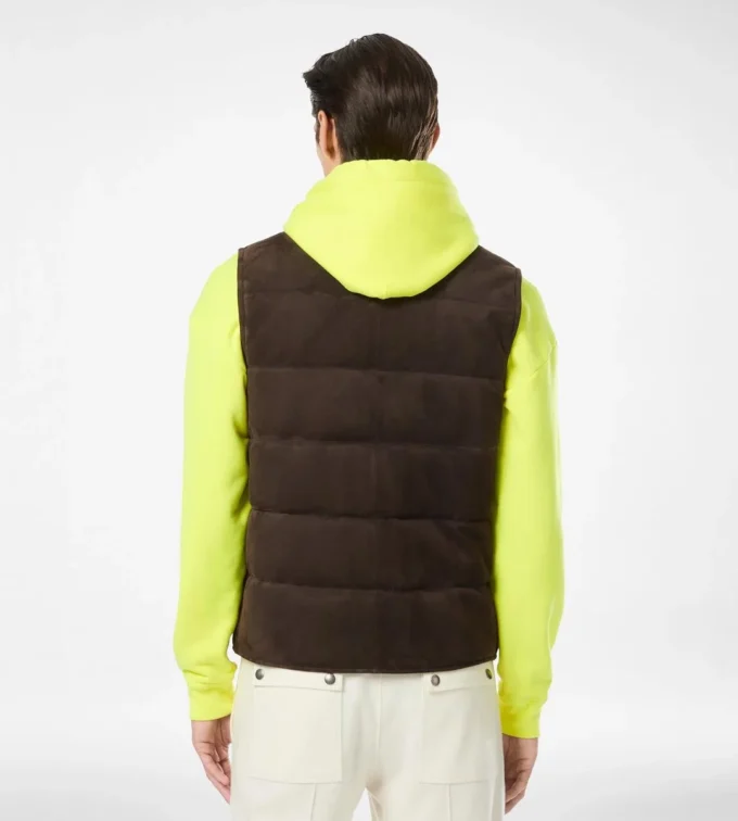 Suede Light-Fill Gilet