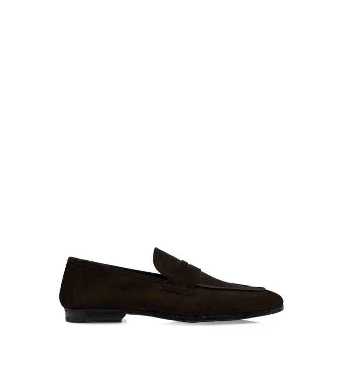 Suede Sean Twisted Band Loafer